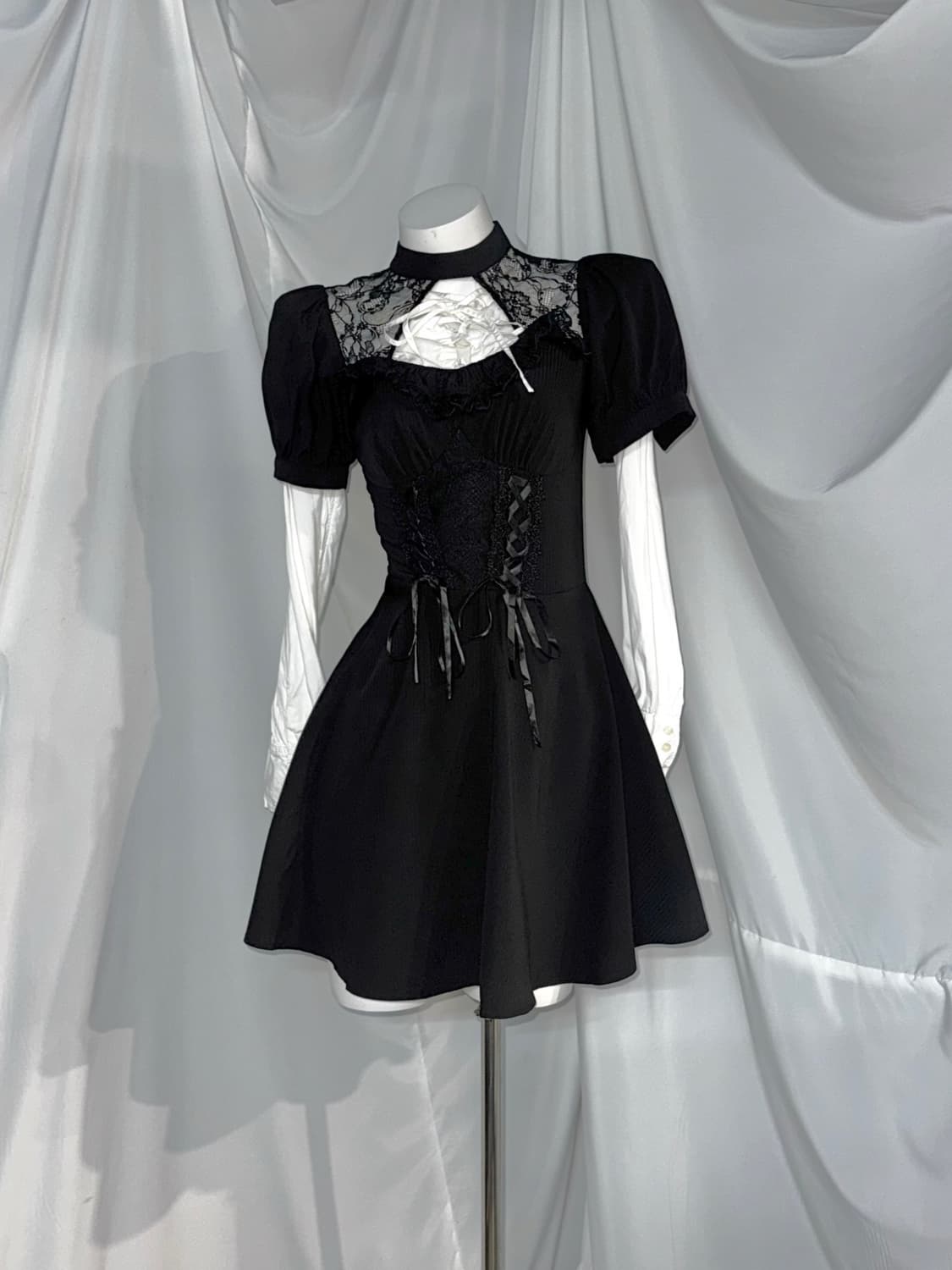 <예약중> Darkinlove 세라깔 고스고딕 코디세트 상품이미지3