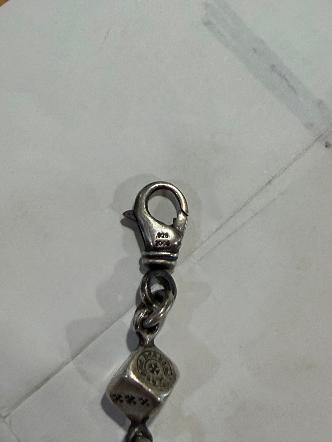 크롬하츠 다이스 9링크 팔찌 상품이미지5