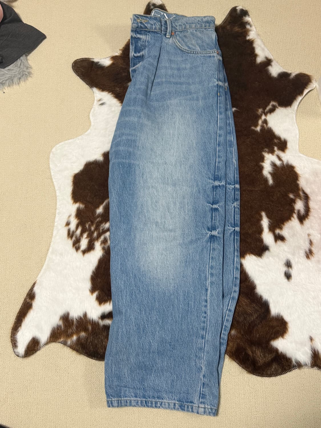 Raey 엑스트라 폴드 와이드 데님 상품이미지5