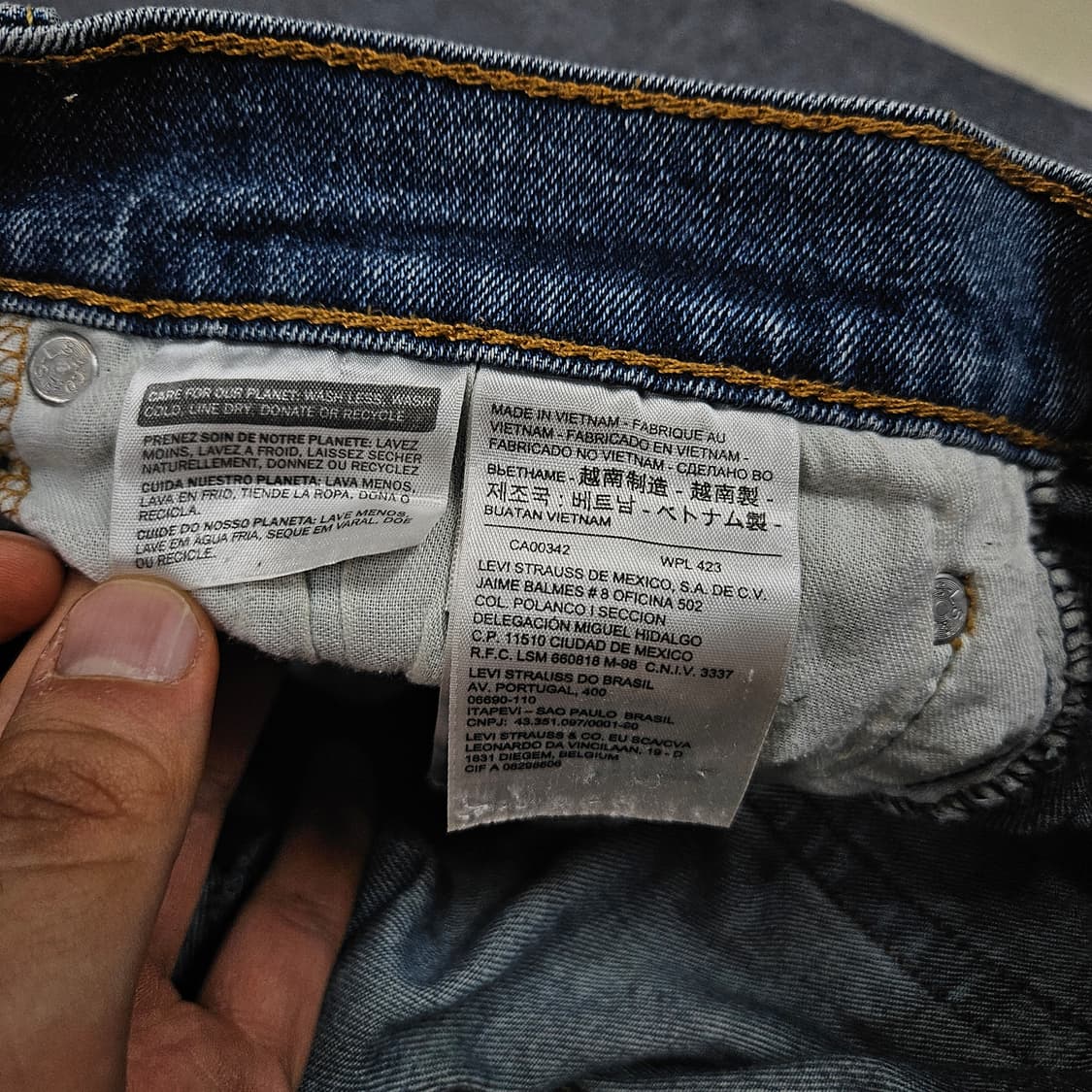 리바이스 502 W32 L32 급처 상품이미지5