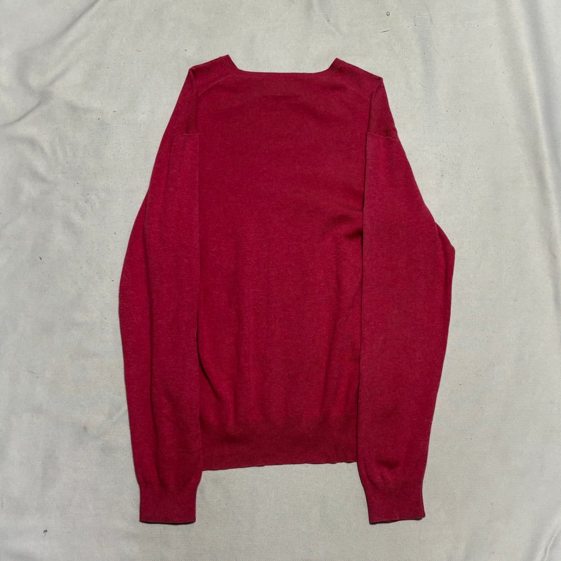 M 폴로랄프로렌 네이비 포니 핑크 울 니트 상품이미지3