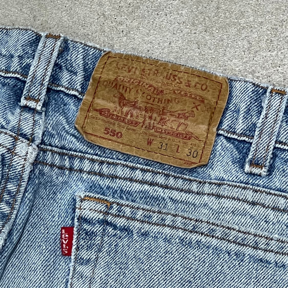 usa 리바이스 550 데님팬츠 s10169 상품이미지8