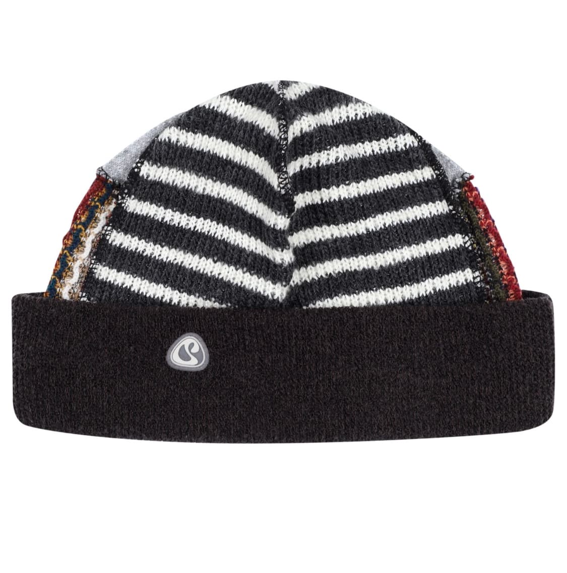 코이세이오 패치워크 비니 브라운 상품이미지1