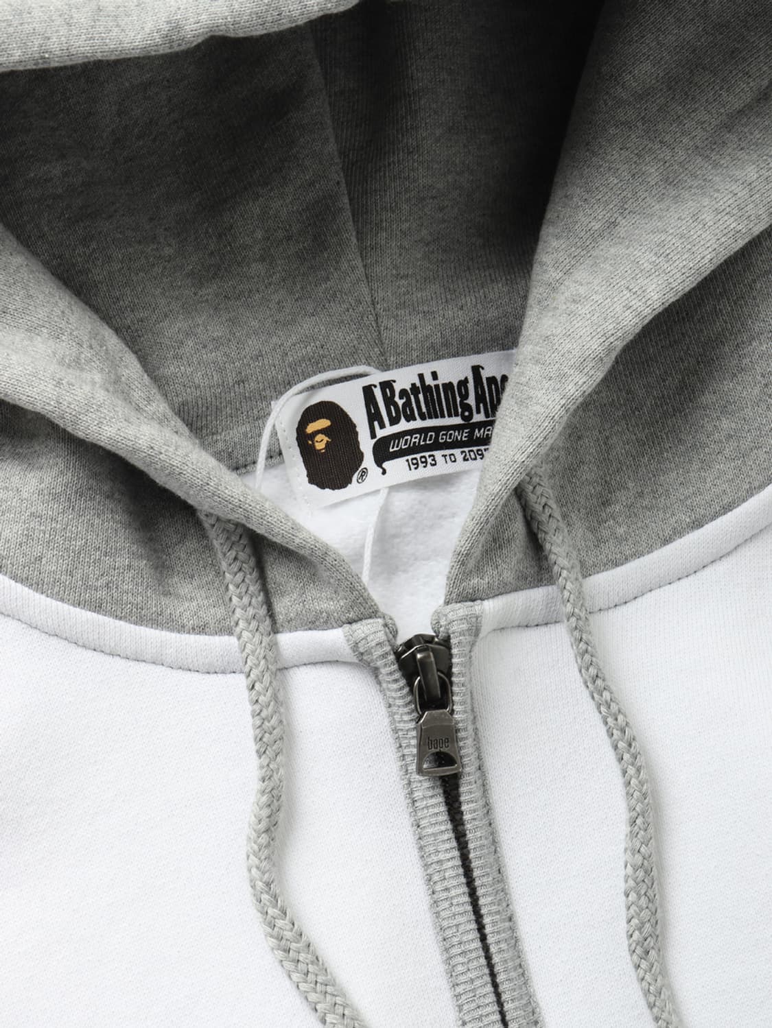 A BATHING APE Half Zip Pullover Hoodie 상품이미지4