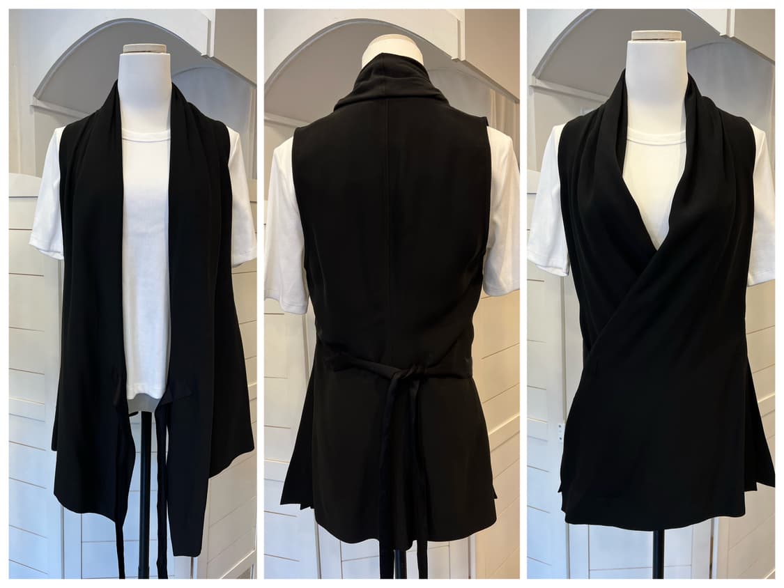 꼬르소꼬모 Rick Owens 릭오웬 슬리브리스 랩 상품이미지2