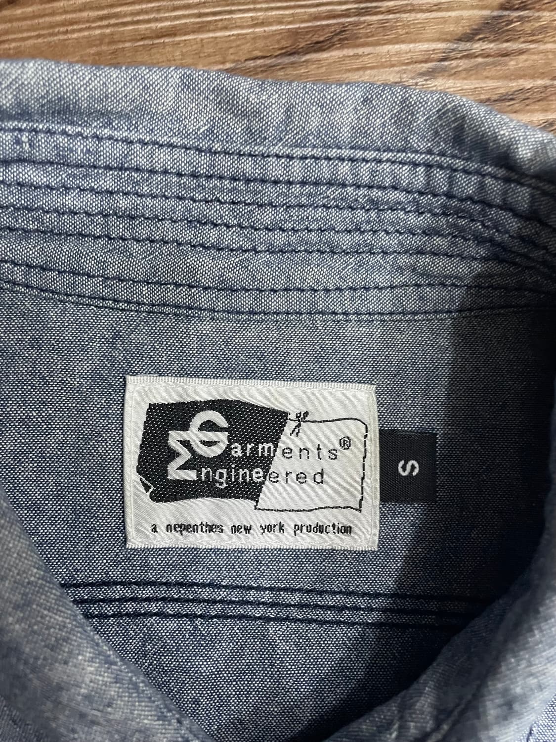 엔지니어드가먼츠 올드 라벨 워크 셔츠 상품이미지7