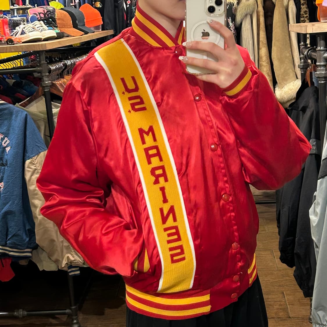 [HI] VTG 바시티 레드&옐로우 상품이미지3