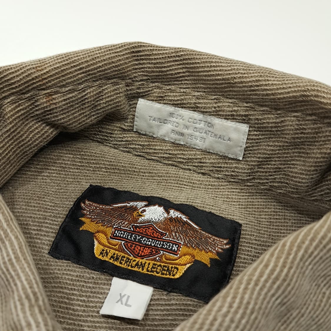 CL867 XL 할리데이비슨 90s 코듀로이 셔츠 남방 상품이미지3