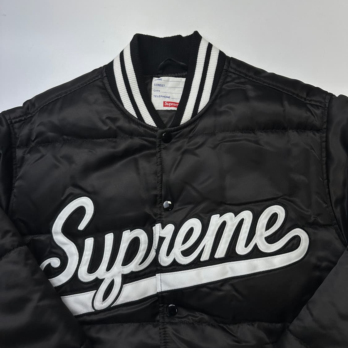 SUPREME Script Varsity 슈프림 바시티 퍼피 자켓 상품이미지2
