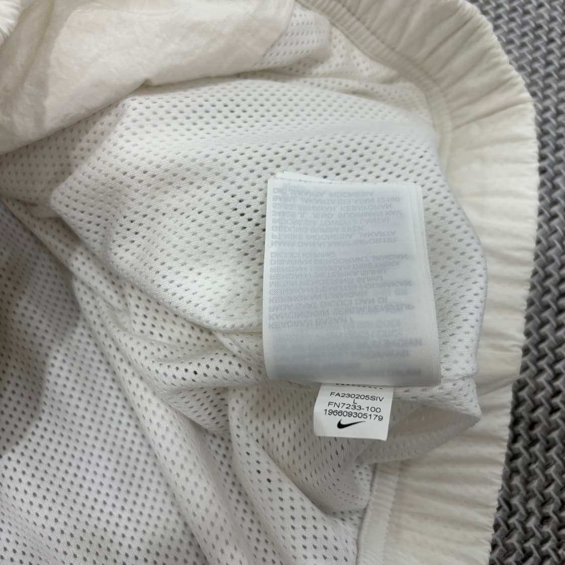 NIKE  NSW 우븐 화이트 말라카이트 자켓 상품이미지8