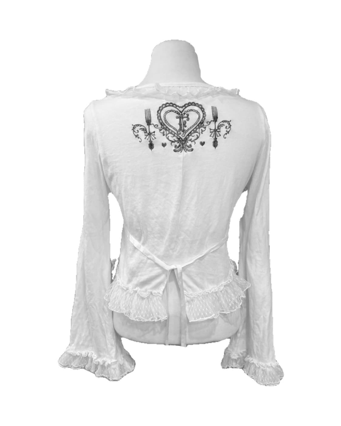 FRILL White Angel Top  상품이미지2
