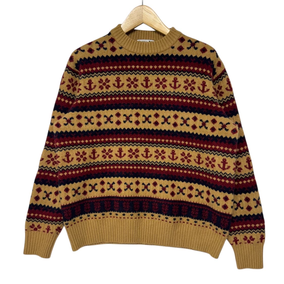 유니클로 X jw앤더슨 램스울 자카드 니트 상품이미지1