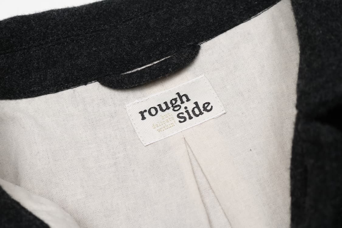 [2] 러프사이드 울 필드자켓 (챠콜) 상품이미지2