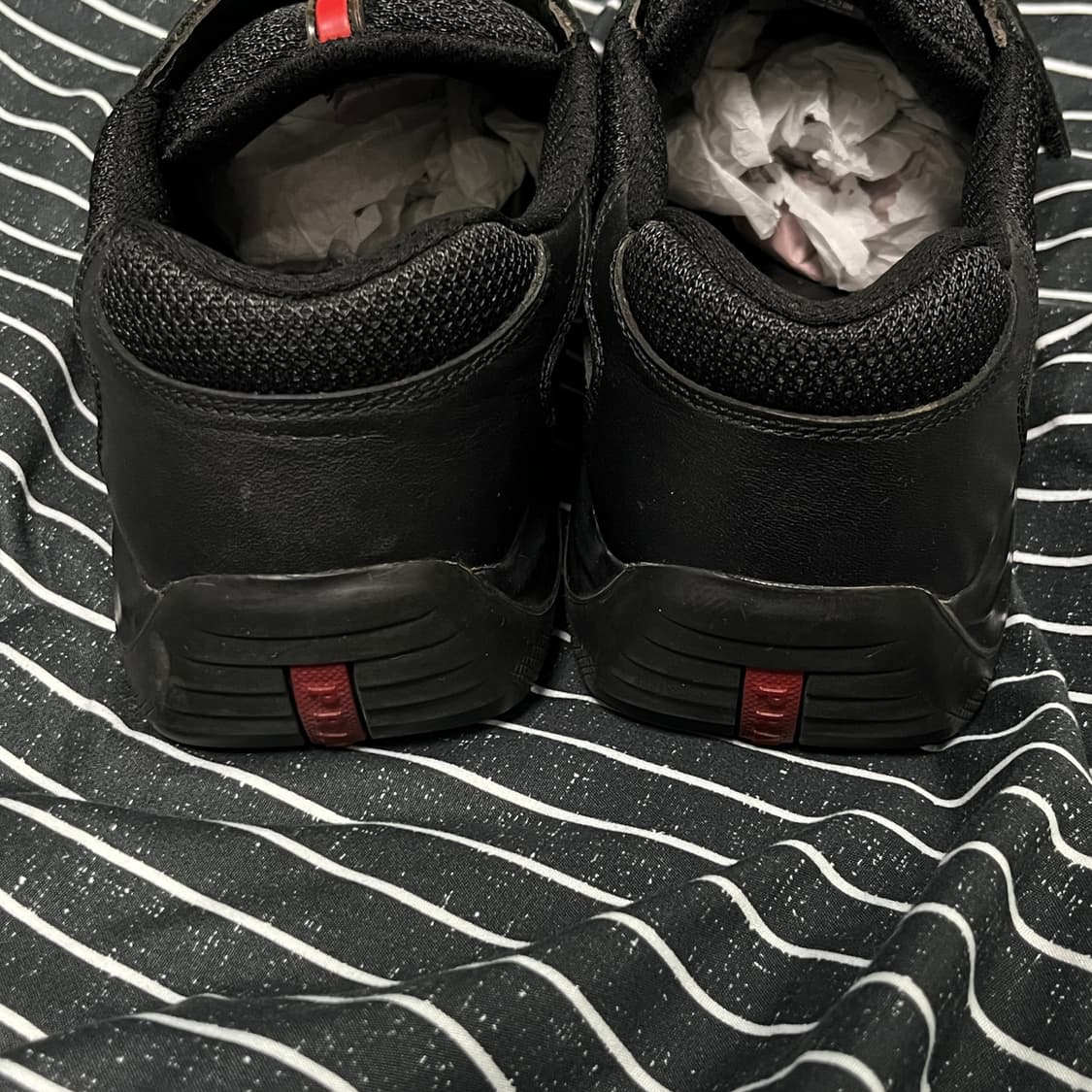 프라다 아메리카컵 블랙무광 벨크로 UK8 270-275 상품이미지3