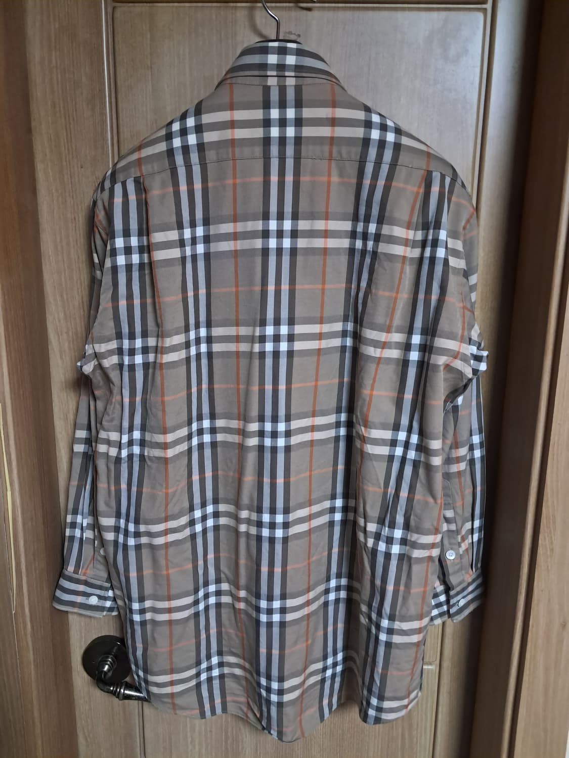 버버리 여성 체크셔츠 L 상품이미지3