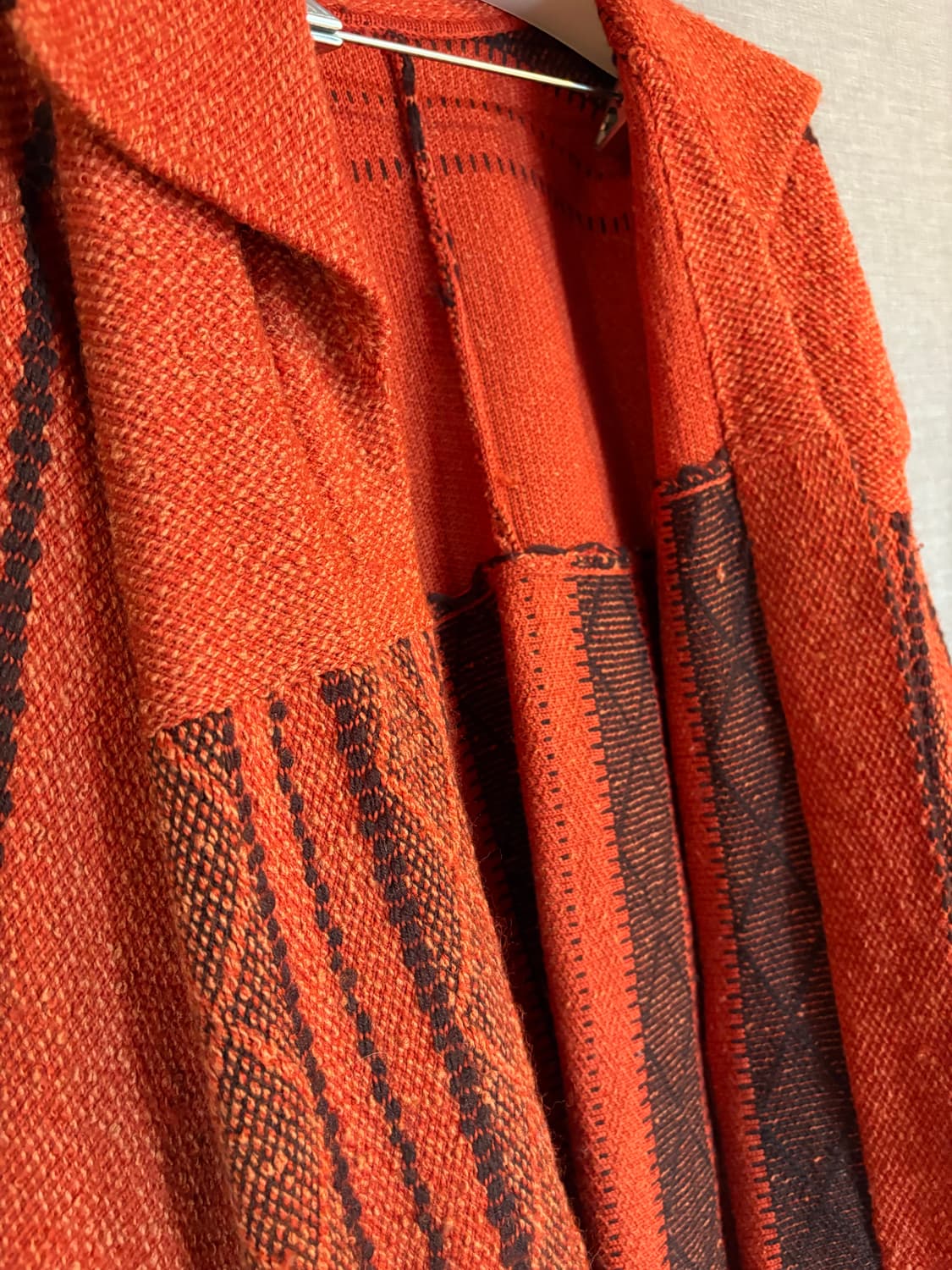 🧶 빈티지 오렌지 니트 자켓 상품이미지2
