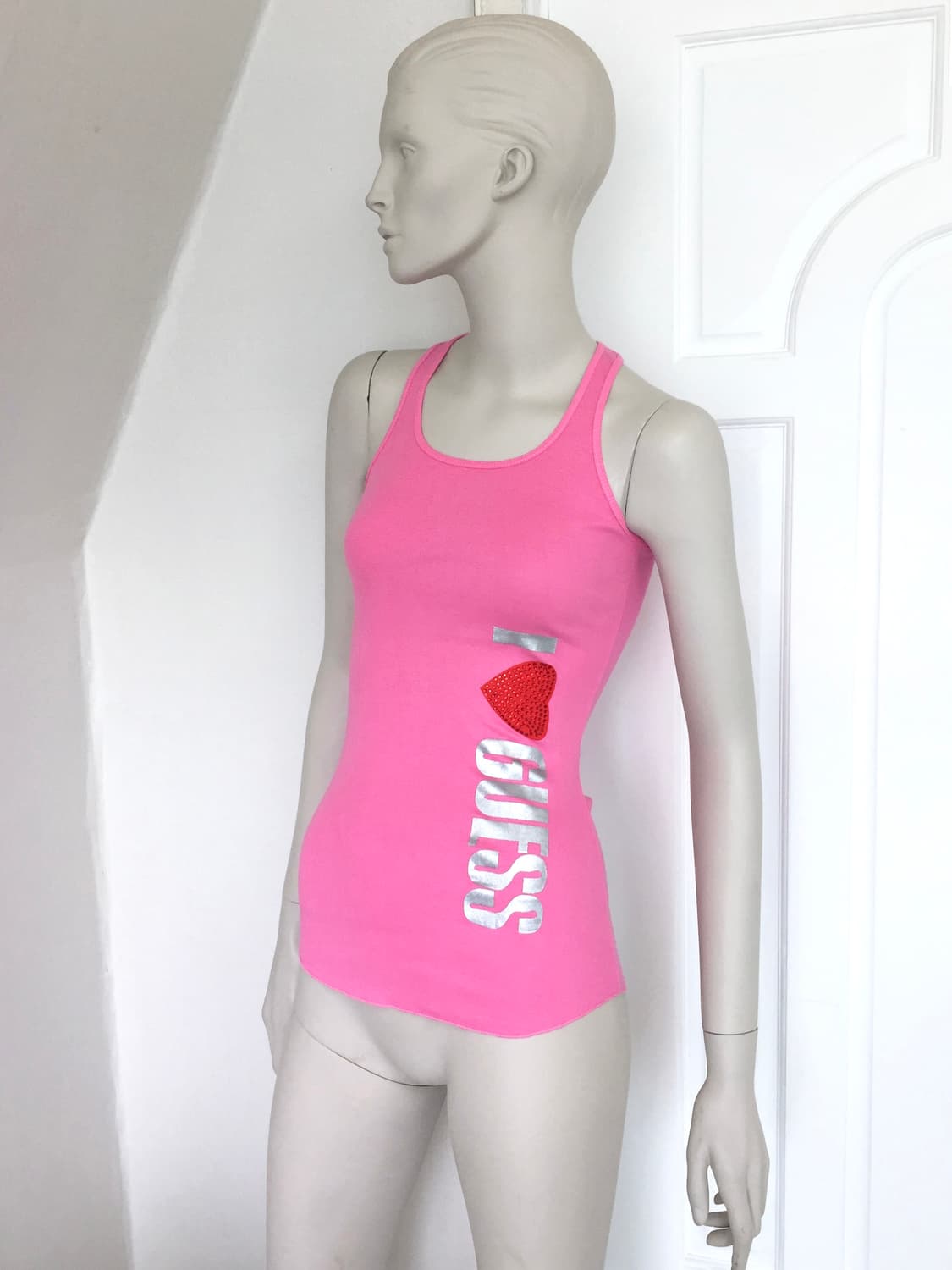 Guess parody  Lettering Tank top 상품이미지1