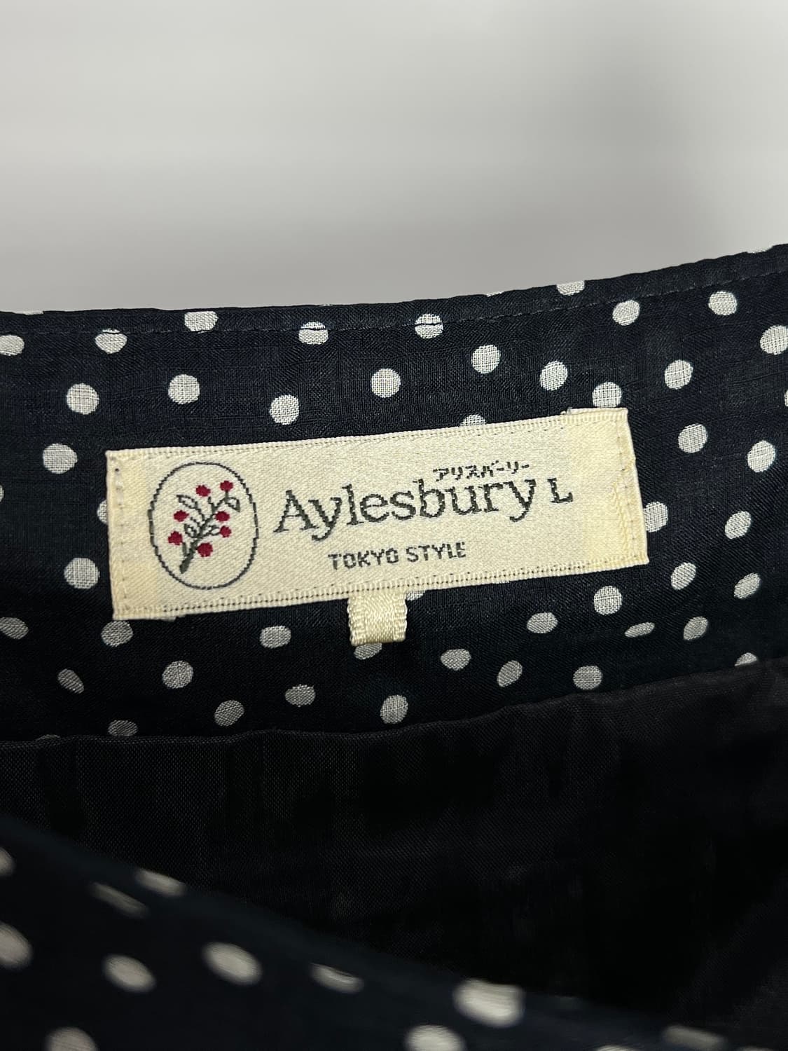AYLESBURY 도트 스커트 상품이미지4