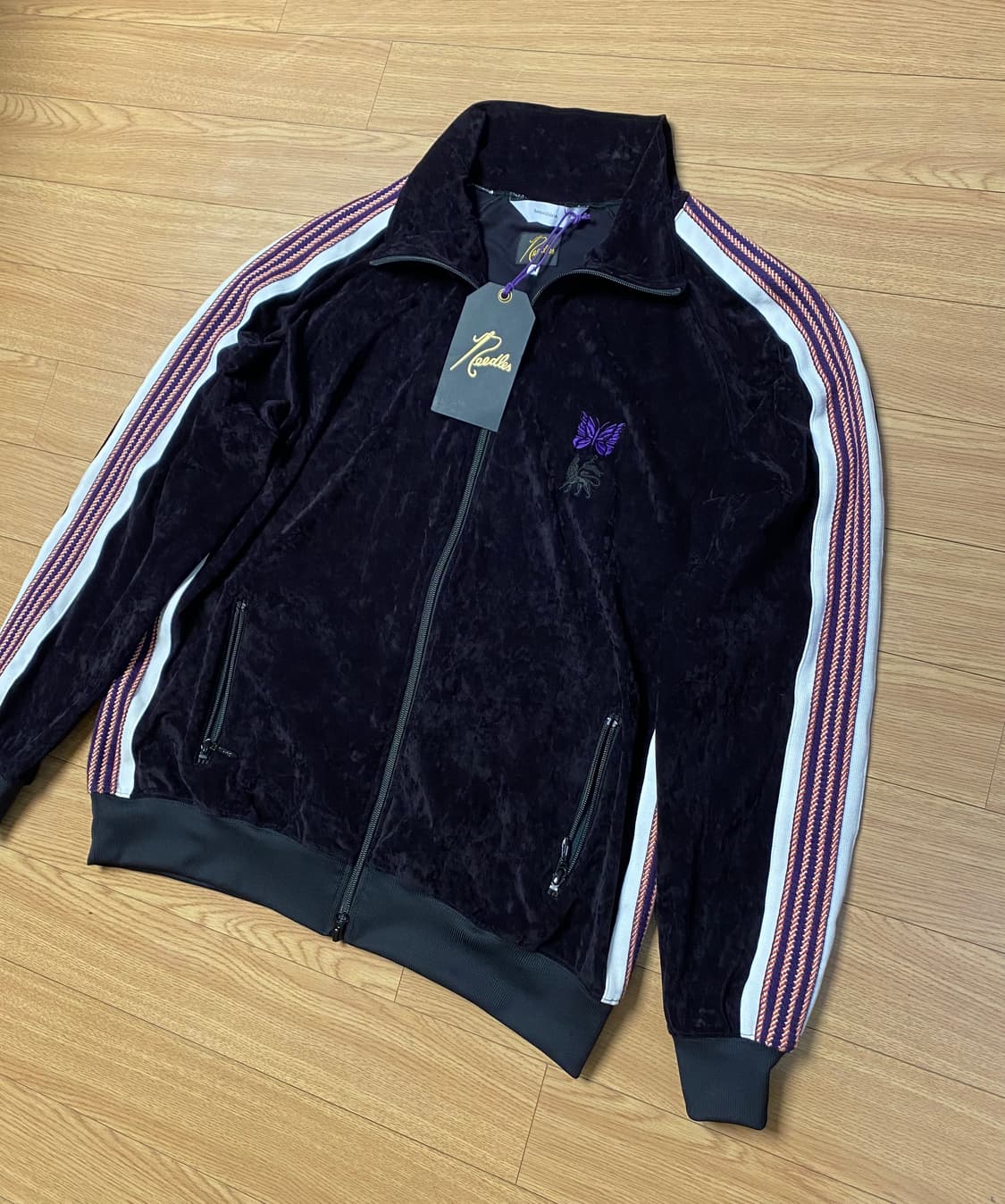 (XL) 니들스 x 사스콰치 패브릭스 벨루어 트랙탑 상품이미지4