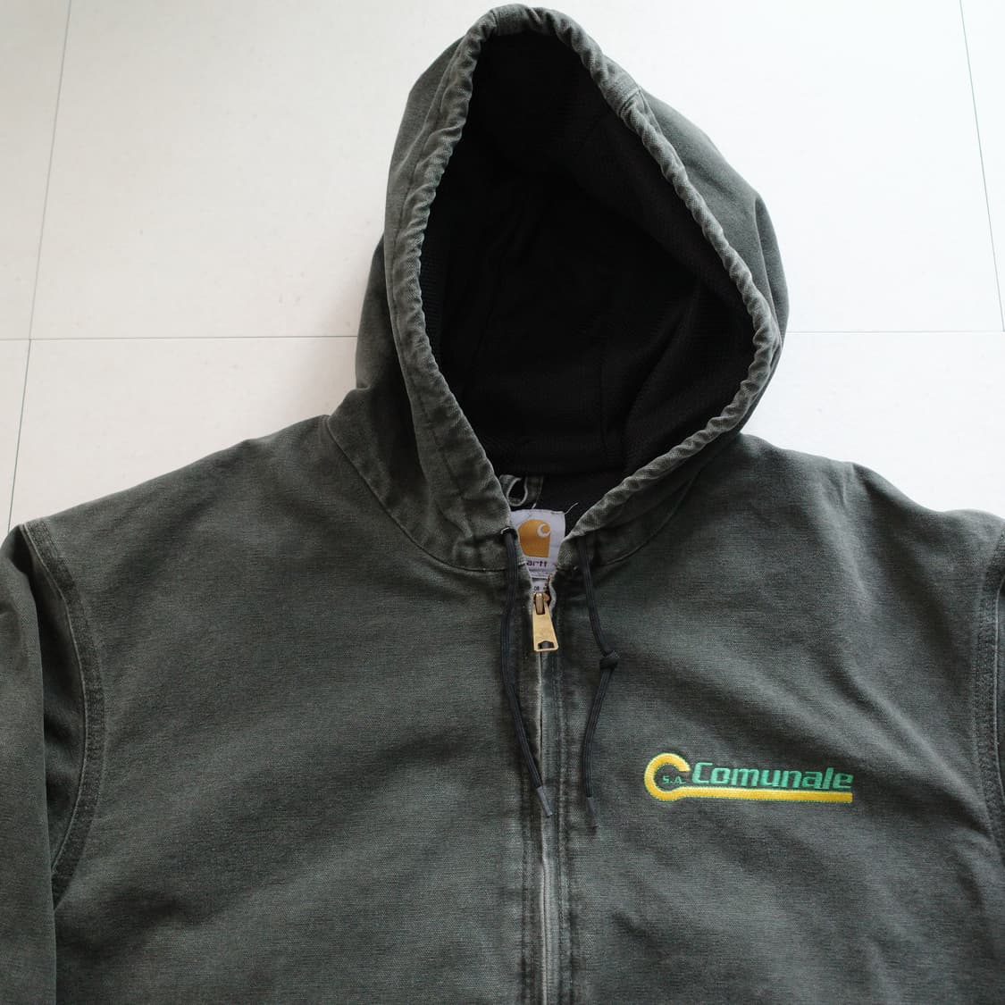 00s 칼하트 덕 액티브 자켓 모스그린 J28 mos 상품이미지2