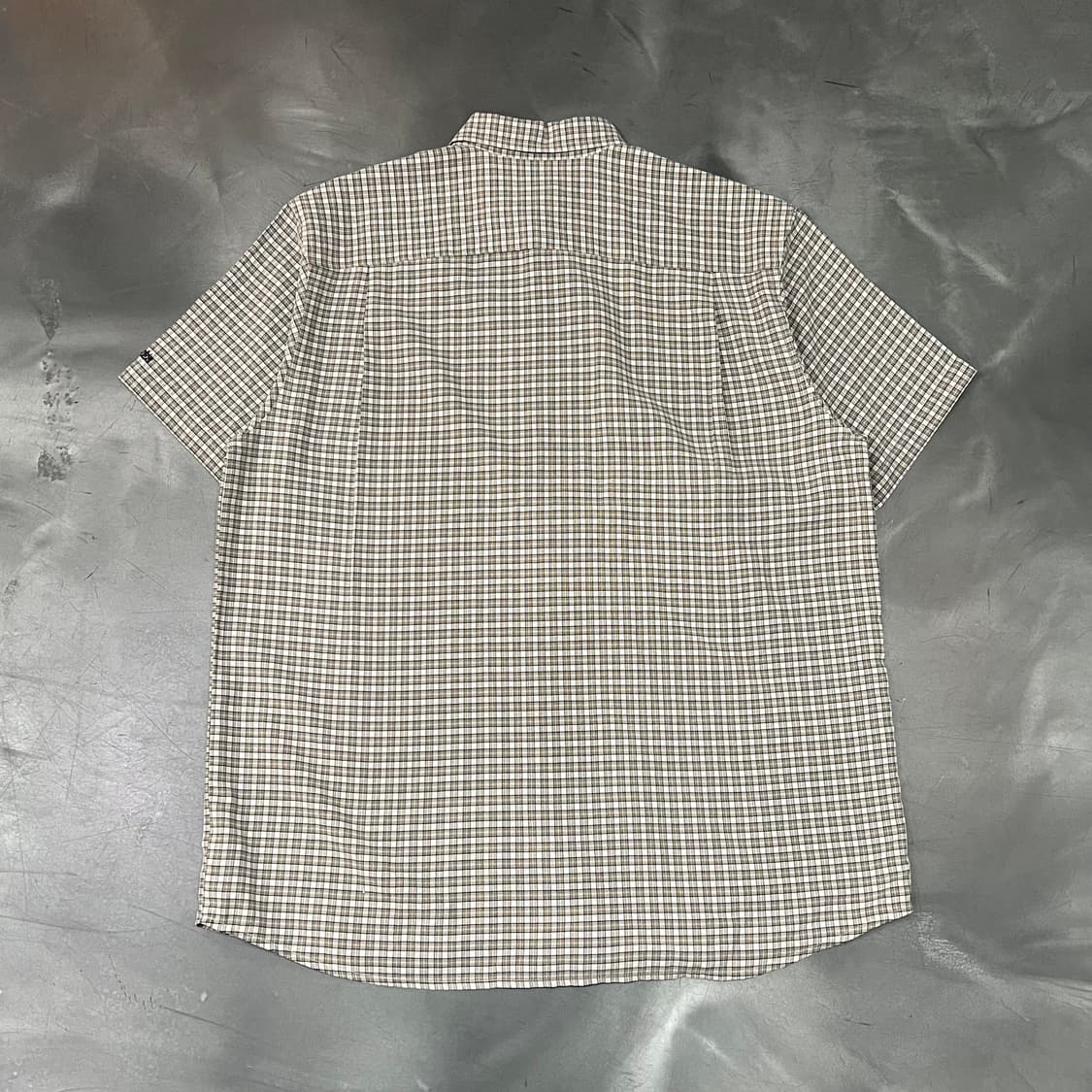  컬럼비아 체크 하프 셔츠 y16333 상품이미지2