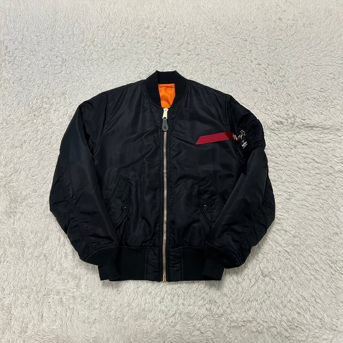 Alpha Industries MA-1 flight jacket 상품이미지4