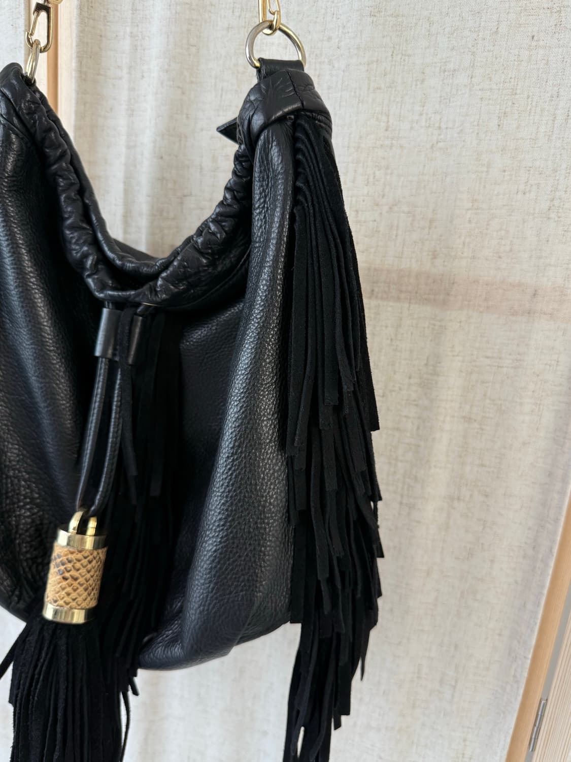MODALU 프린지 레더 숄더백 상품이미지5