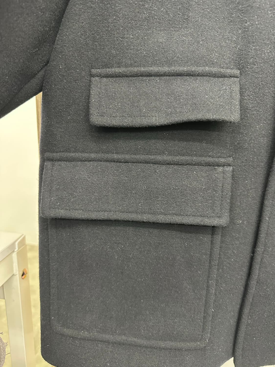 무탠다드 오버사이즈 하프 코트 상품이미지4