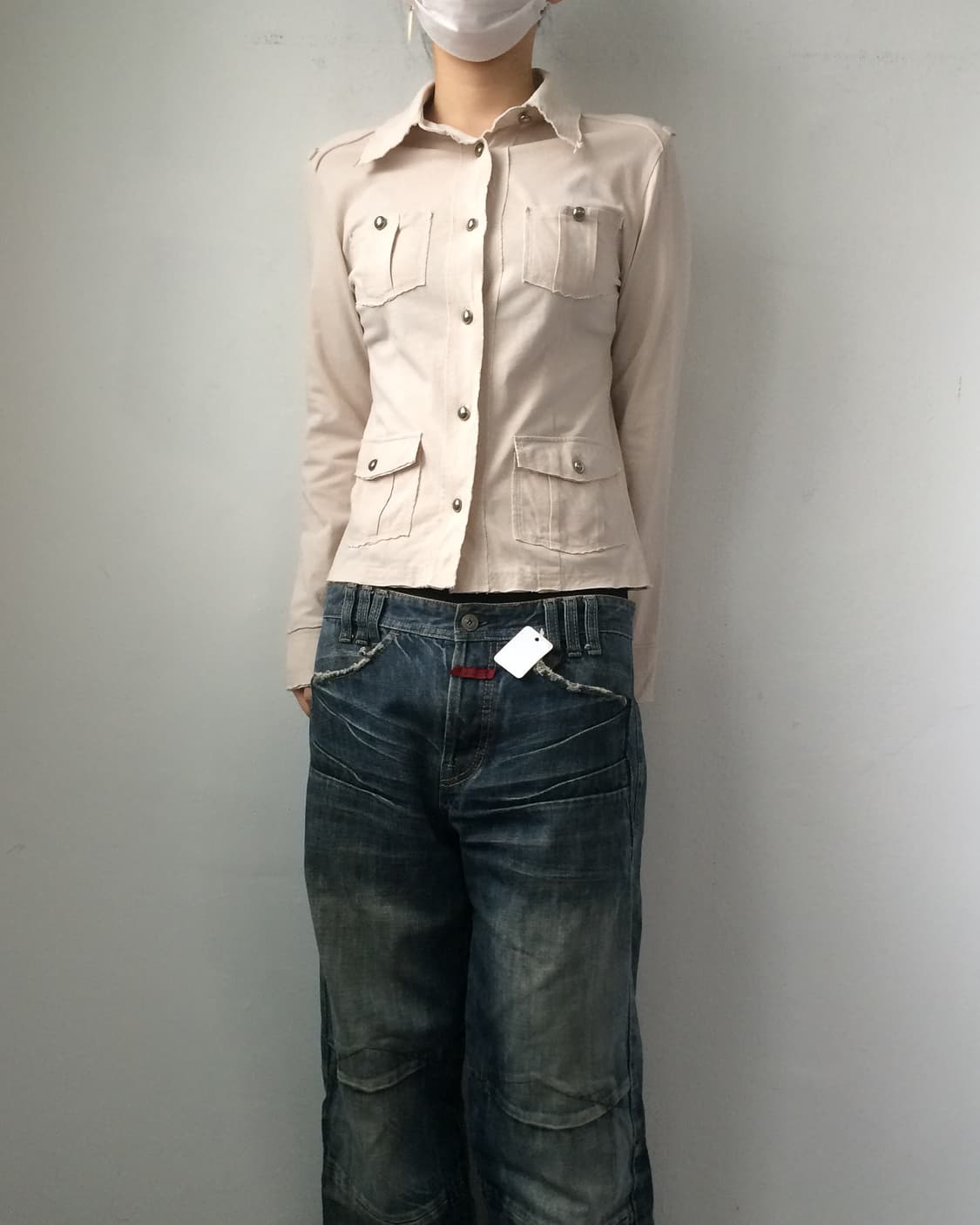 Multi pocket shirt 상품이미지6