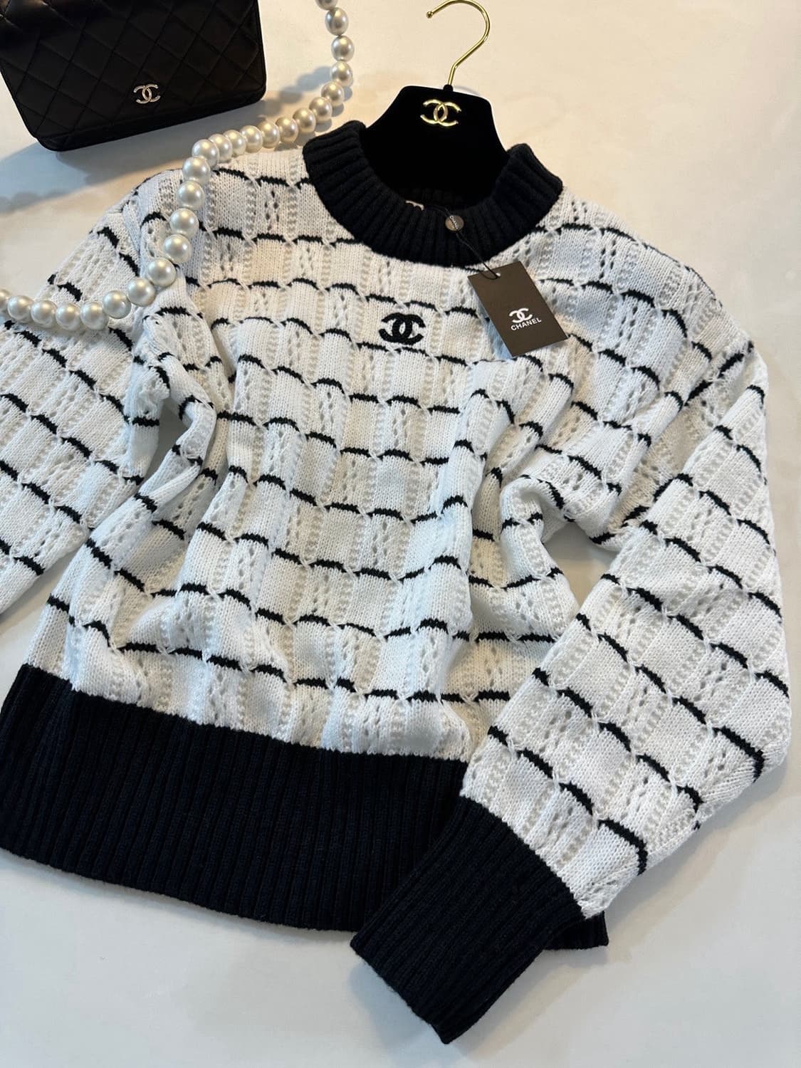 (새상품)샤넬니트 상품이미지7