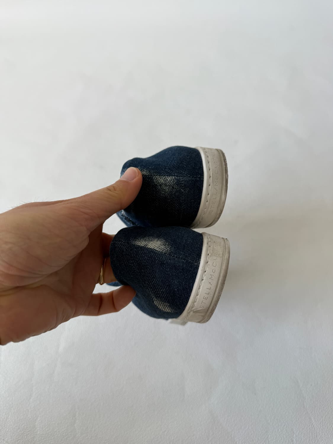 [EU36.5, 235]스텔라 매카트니 데님 슬립온(ITALY) 상품이미지6