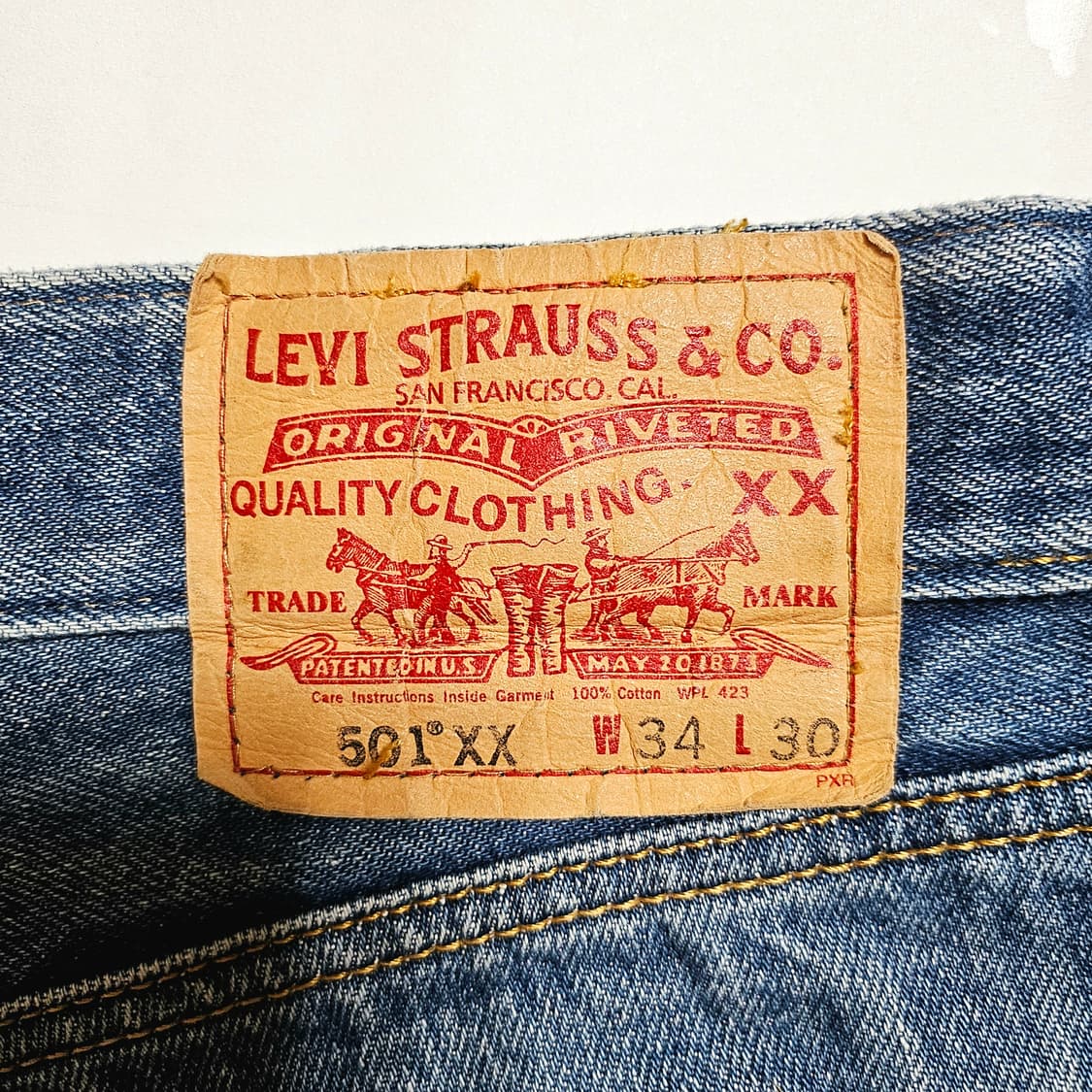 [32][리바이스]00's 501®XX 오리지널 리지드 클래식핏 데님 상품이미지8