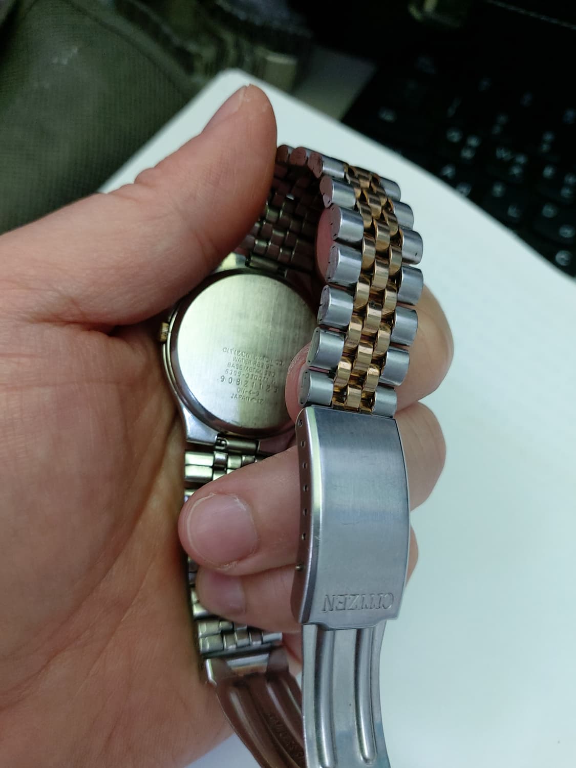 시티즌 쿼츠 콤비 Date 남성 시계 상품이미지3