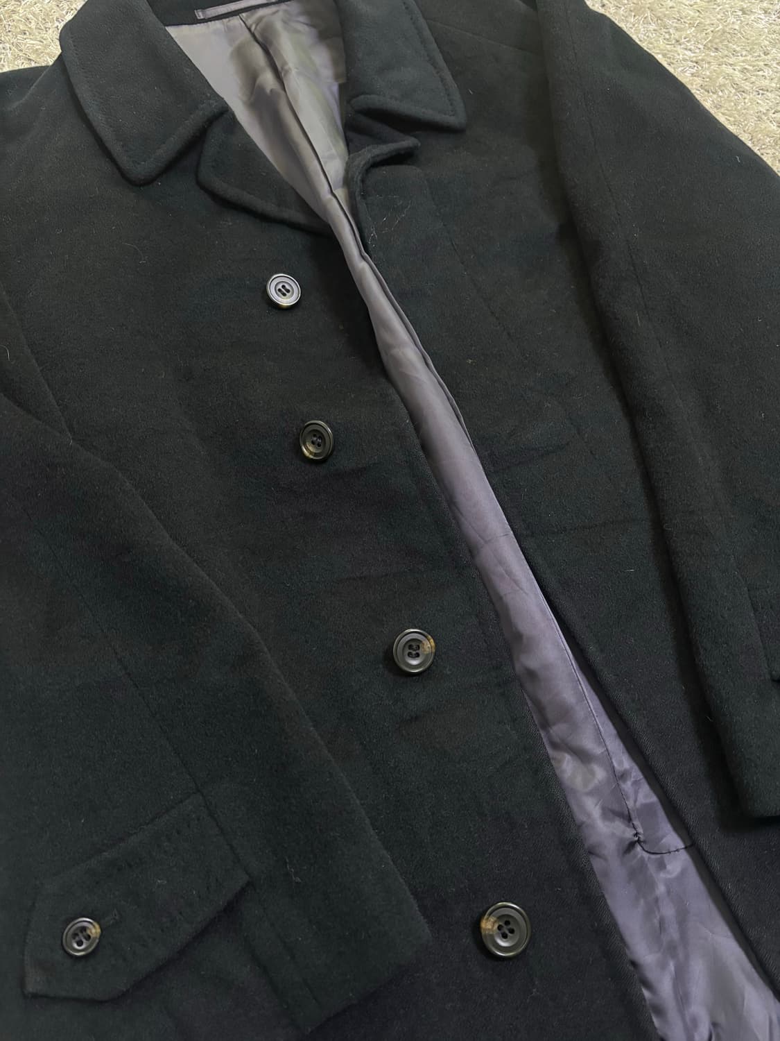 일본판 캐시미어 100프로 코트 사이즈 105 상품이미지2