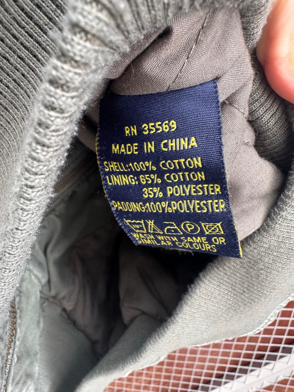 알파인더스트리 A1 봄버 자켓 항공점퍼 카키 M 상품이미지8