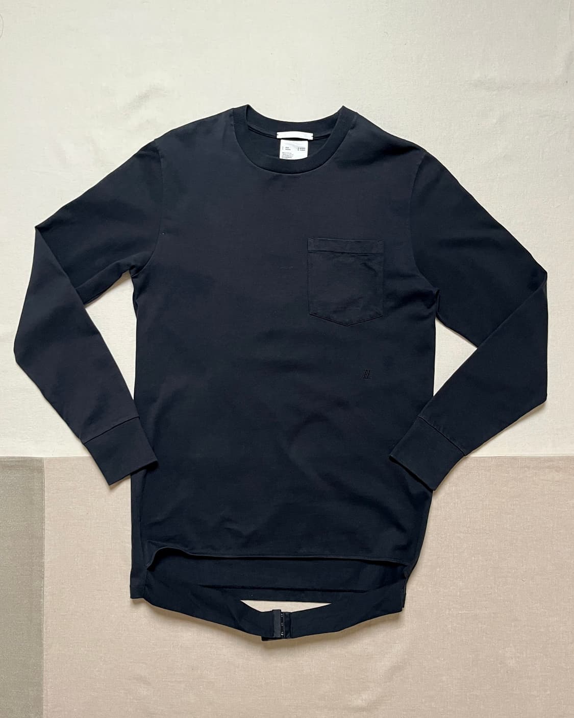 헬무트랭 본디지 스트랩 롱슬리브 티셔츠 helmut lang 상품이미지1