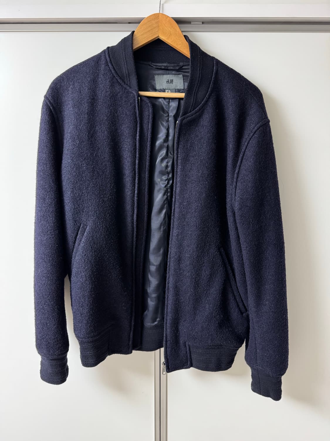 H&M 네이비 블루종 자켓 상품이미지1