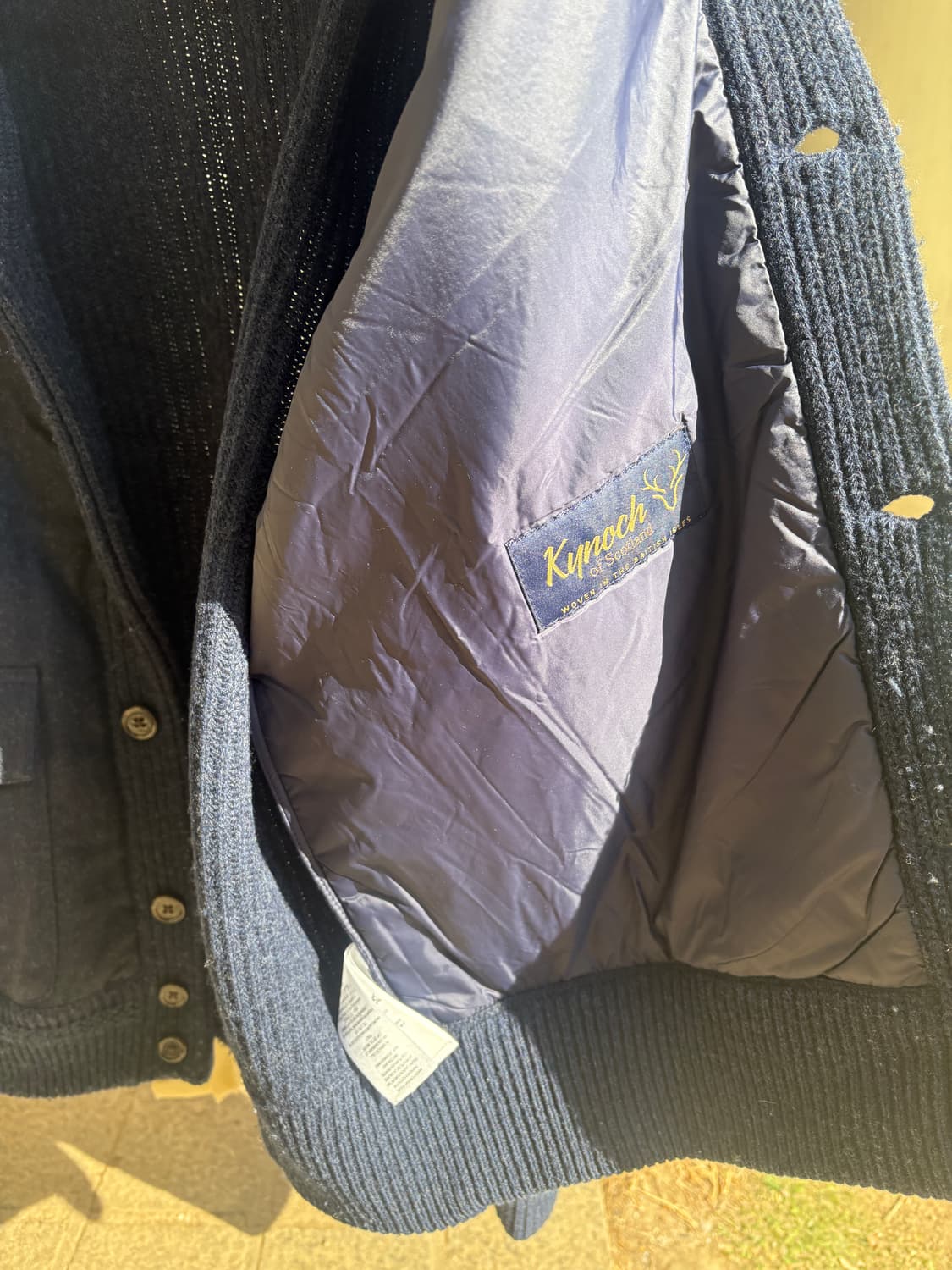 Polo Shawl collar 폴로 숄카라 가디건 상품이미지7