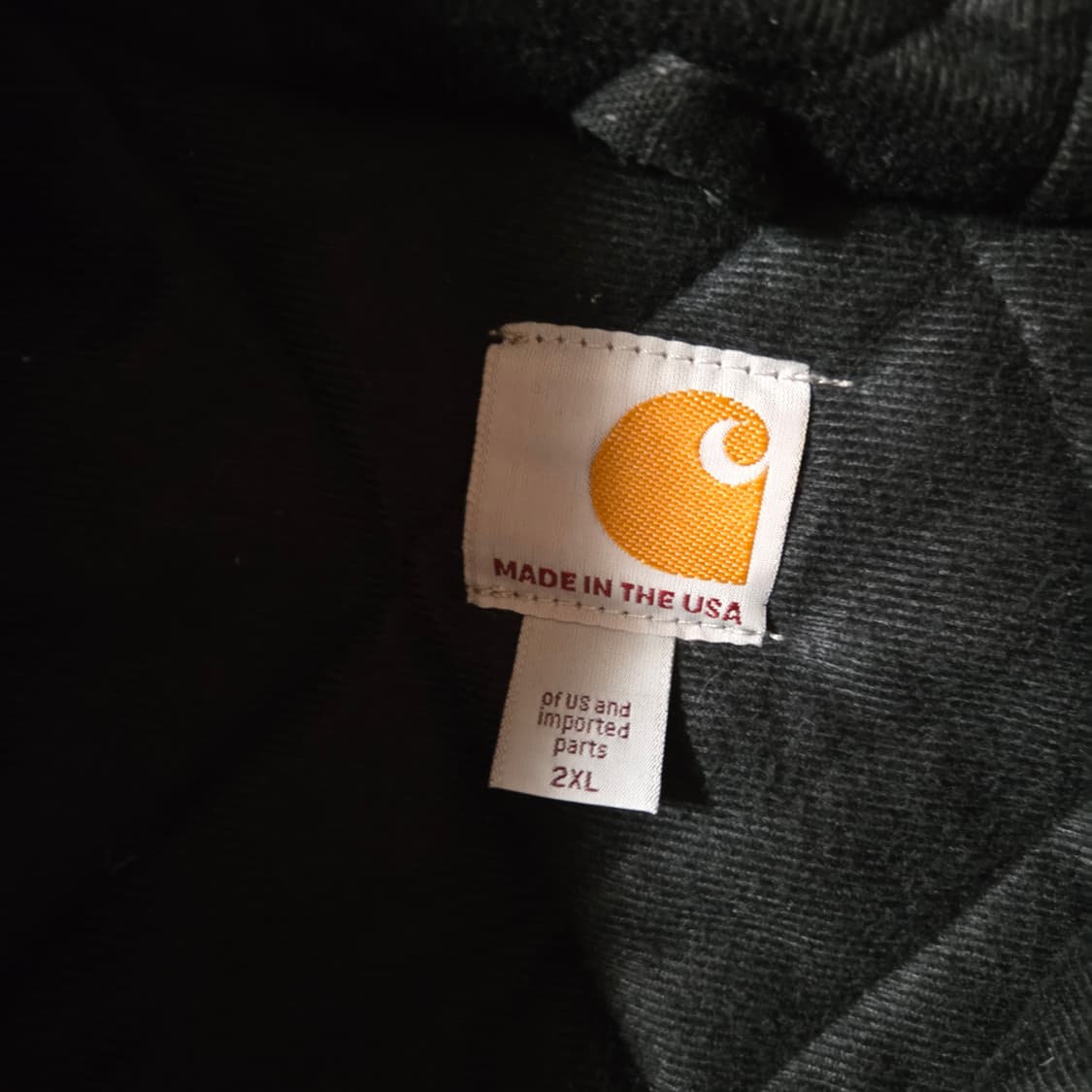 칼하트 J140 액티브 후드 워크 자켓 XXL 블랙 상품이미지6