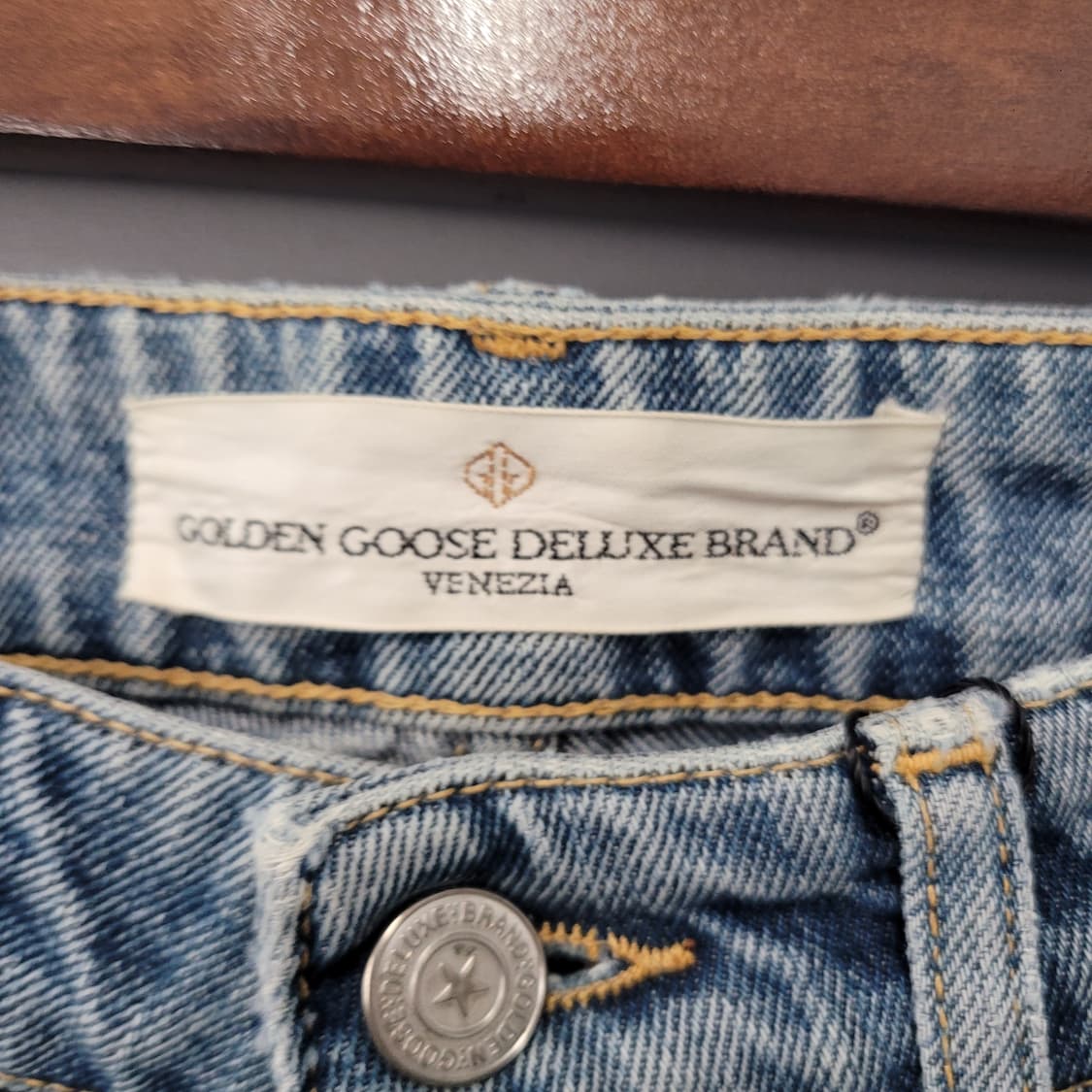 Golden Goose 골든구스 패치워크 데님 팬츠 상품이미지5