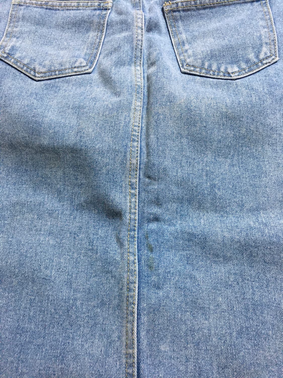 빈티지 트임 롱데님스커트 상품이미지4