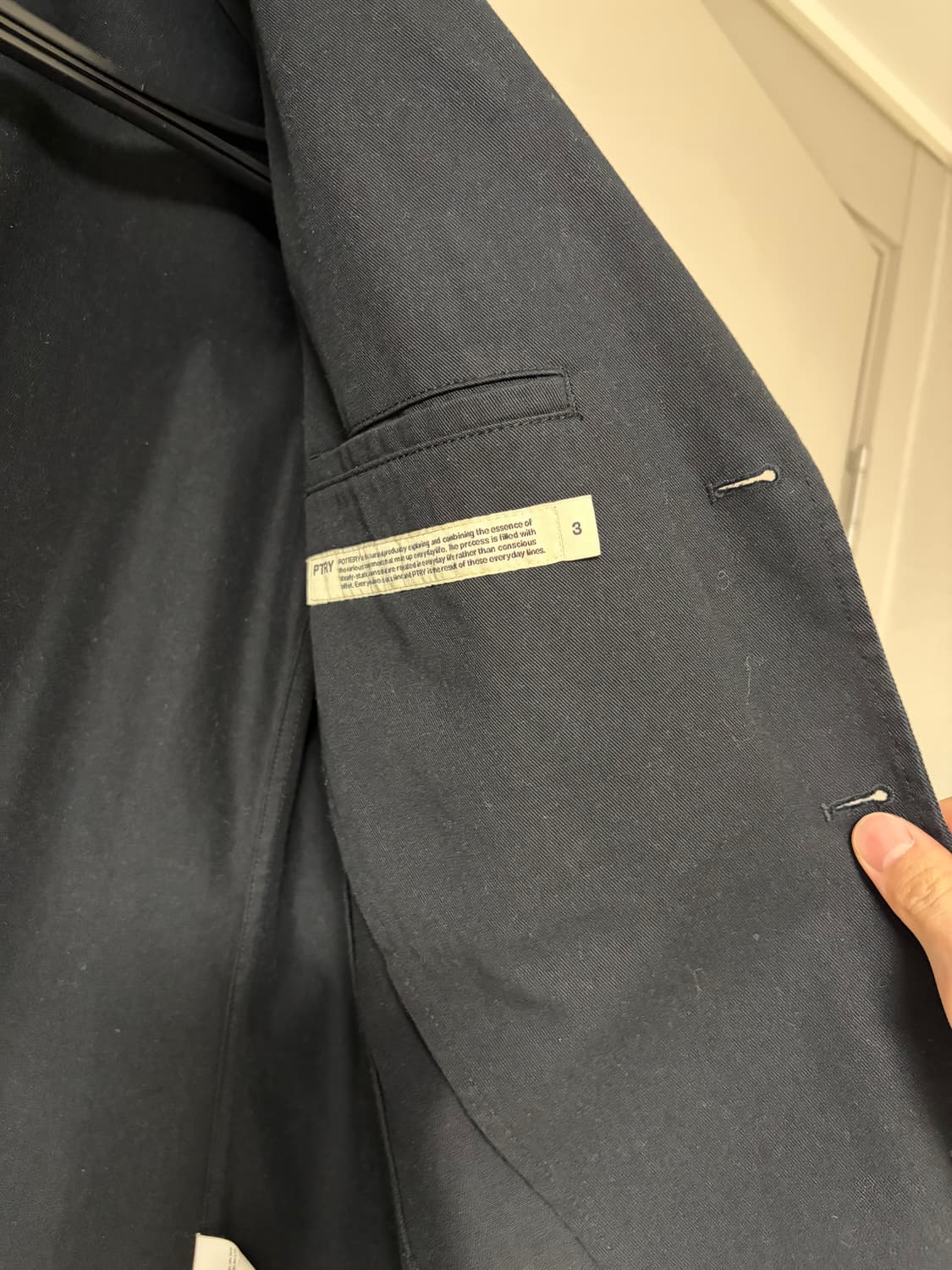 포터리 워시드 스포츠자켓 (블랙3사이즈) 상품이미지2