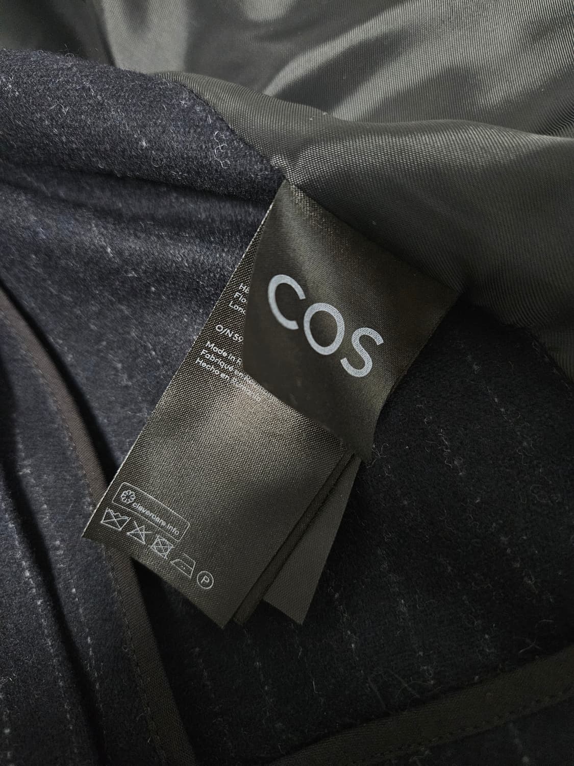 COS 코스 신형 옴므 블레이저 스프라이프 인테스프라 이탈리아 정장 S 상품이미지6