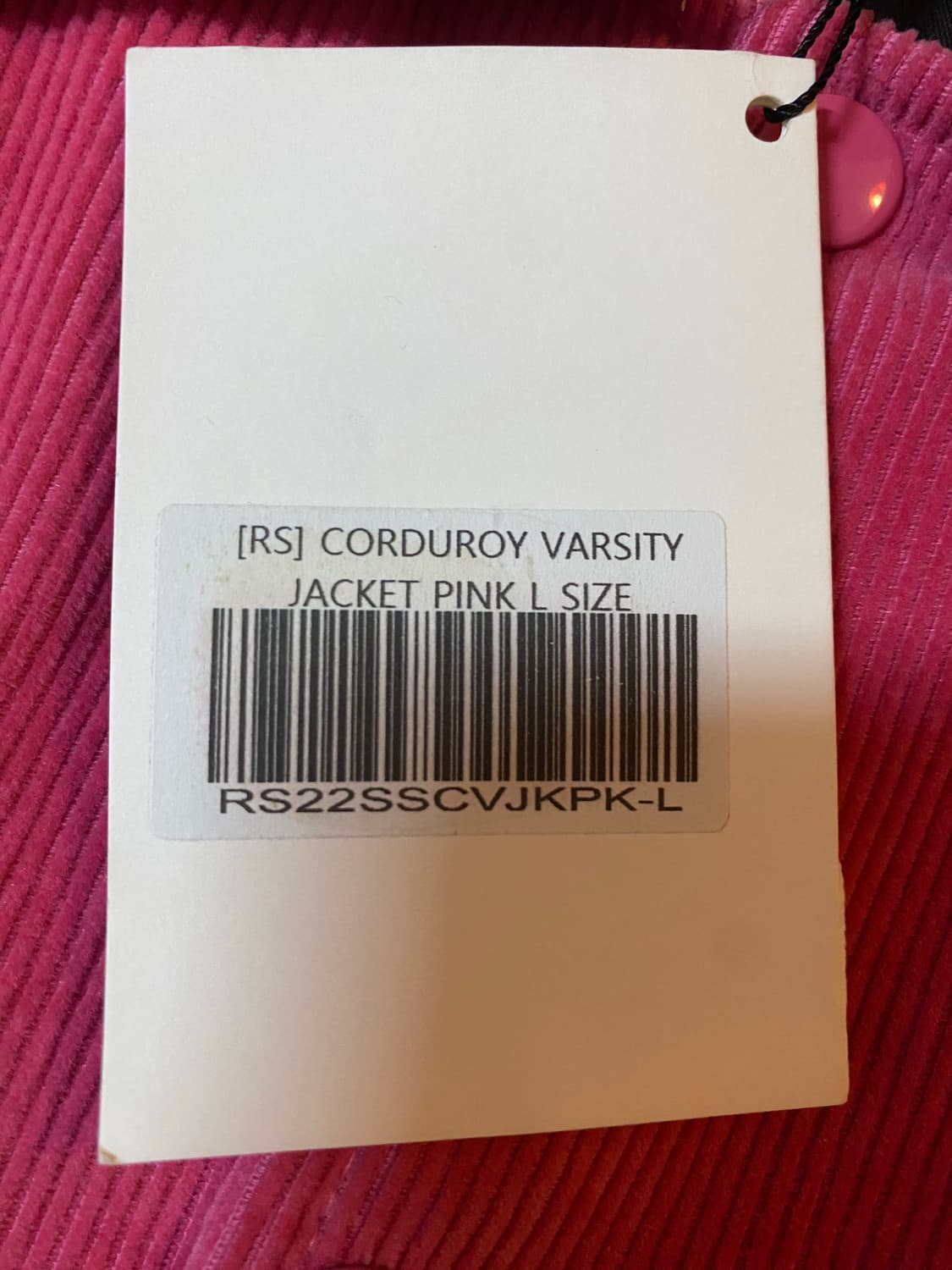 ROLLING Studios 롤링스튜디오 코듀로이 바시티 자켓 L 상품이미지6