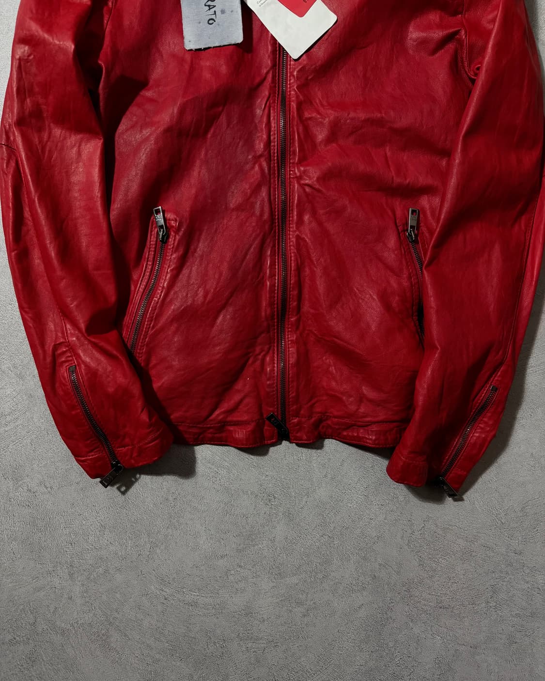 조르지오 브라토 램스킨 싱글라이더자켓 상품이미지5