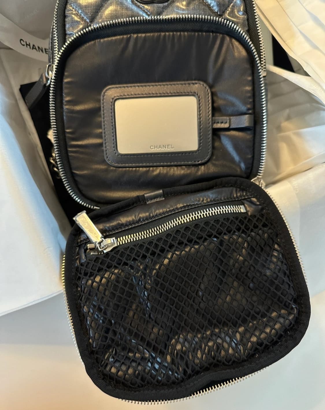 샤넬23/24코코네쥬 나일론백팩 상품이미지3