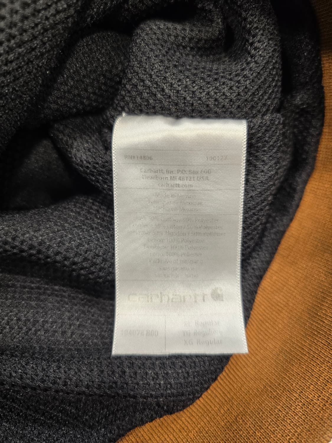 칼하트 브라운 후드 집업 자켓 105~110 상품이미지7