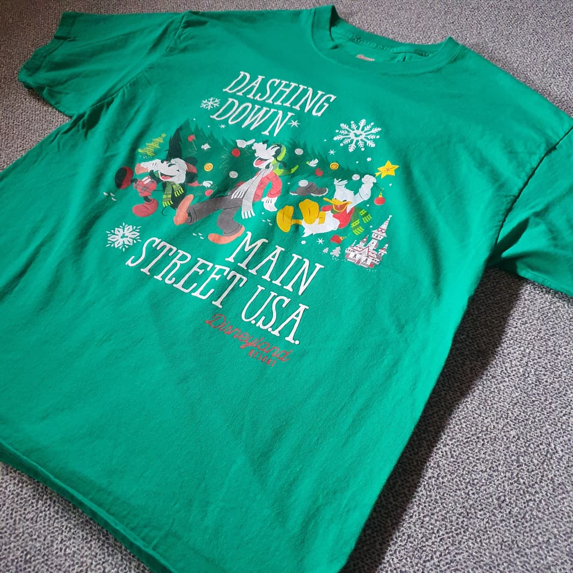 디즈니 크리스마스 미키 마우스 티셔츠 no.47 상품이미지2