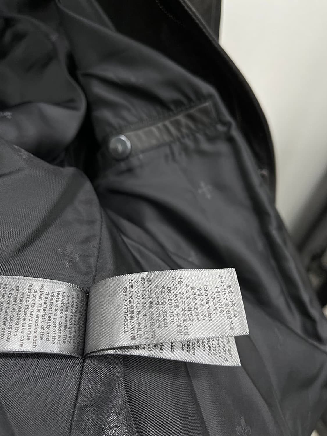 100) 존바바토스 24aw 가죽자켓 상품이미지7