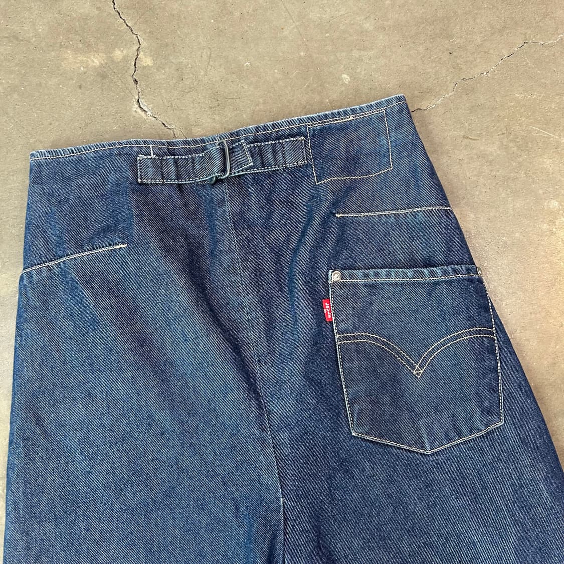 리바이스 엔지니어드진 롱 스커트 상품이미지5